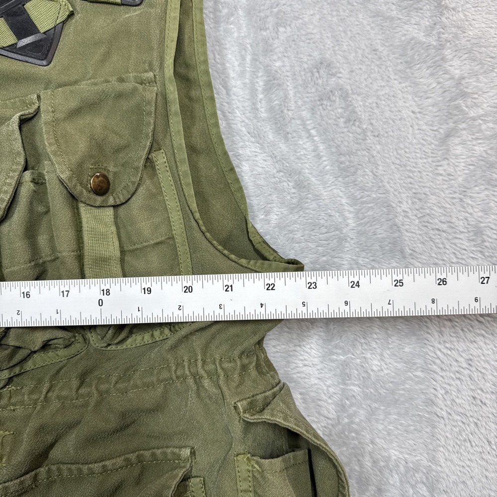 Pacific Body Armour Vest Tactical Load Bearing Small/Medium Green VEST ONLY 90s - Picture 9 of 11